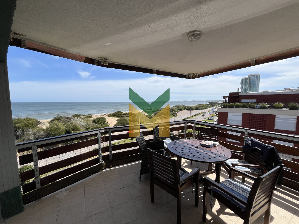Apartamento ID.5873 - Alquiler temporal frente al mar - 3 dormitorios con parrilla.