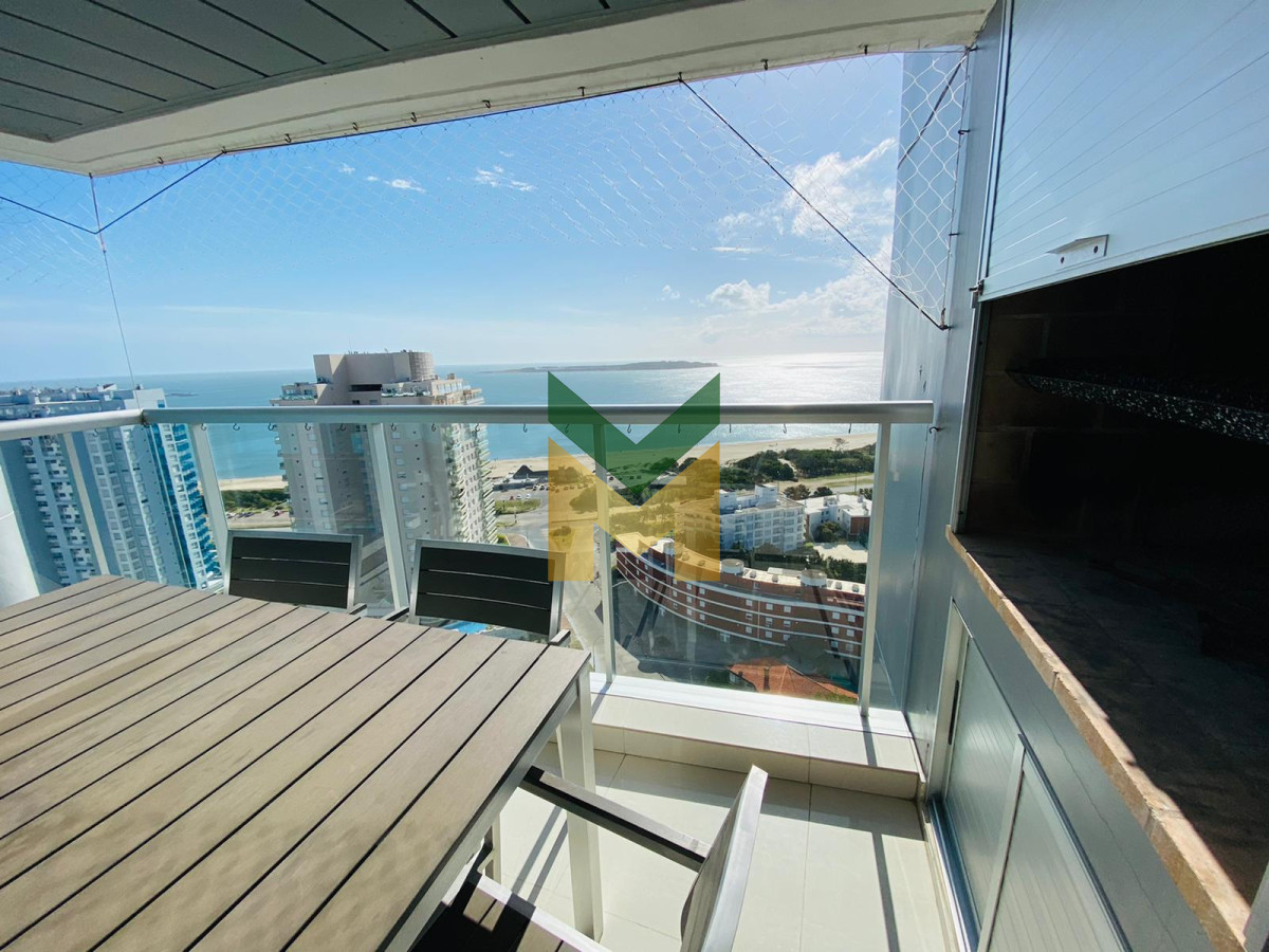 Apartamento ID.1235 - Apartamento en Venta en Torre de Categoría, Playa Mansa Punta del Este