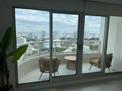 Alquiler temporal - Ocean Drive Full Amenities. 1 Dormitorio y medio