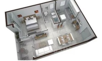 Apartamento en venta - 1 Dormitorio centro Maldonado.