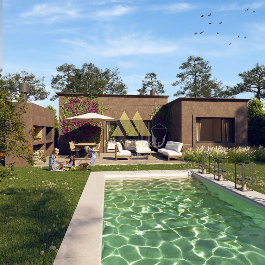 Casa ID.154 - Bosques del Mar  Barrio Privado  Parque Burnett