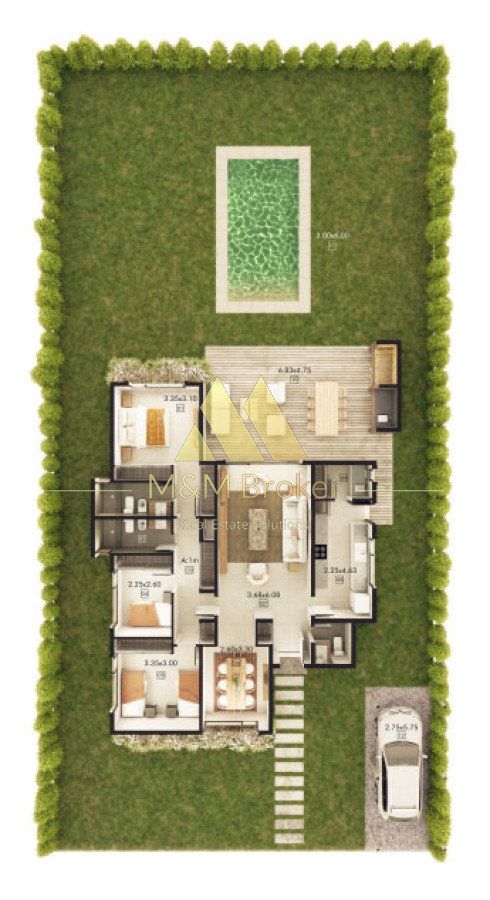 Casa ID.154 - Bosques del Mar  Barrio Privado  Parque Burnett