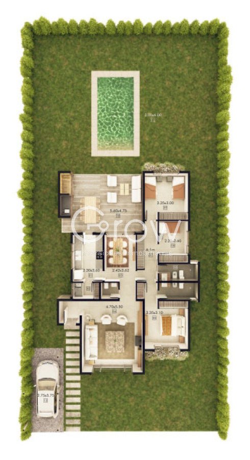 Casa ID.677 - Bosques del Mar  Barrio Privado  Parque Burnett