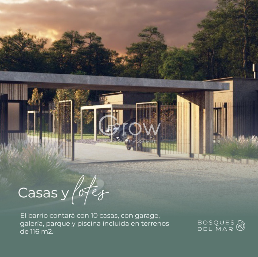 Casa ID.677 - Bosques del Mar  Barrio Privado  Parque Burnett