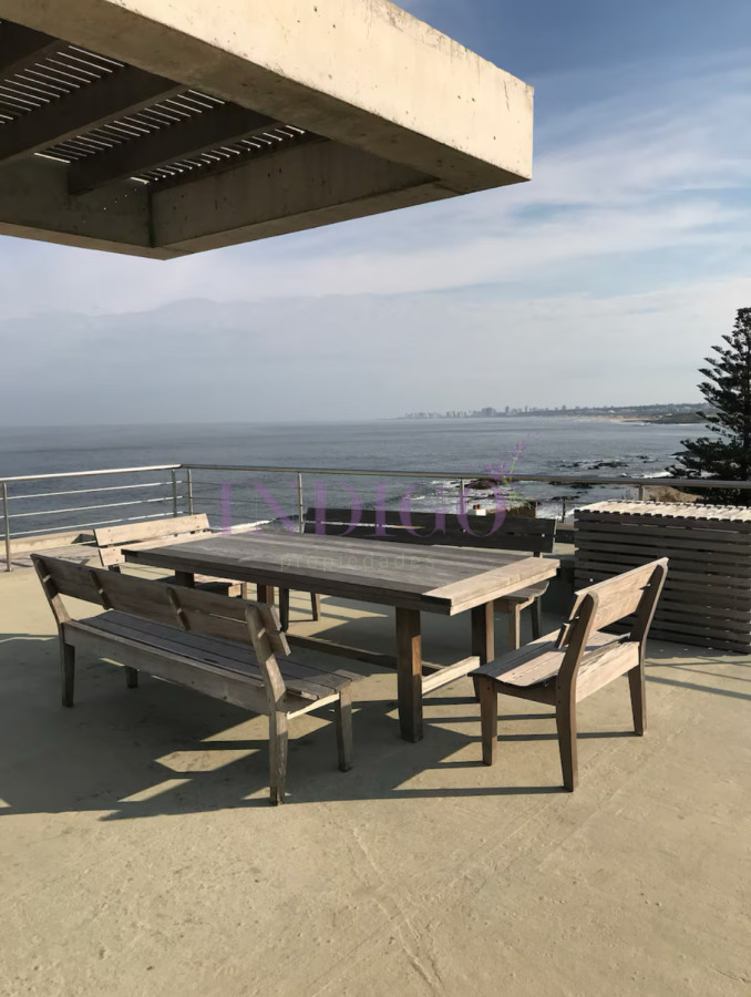 Apartamento Ref.958 - Departamento de 3 Dormitoritos primera linea de La Barra, a paso del Mar!