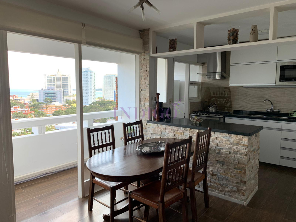 Apartamento Ref.478 - Alquiler de departamento  playa Brava y  de playa Mansa  en Punta del Este