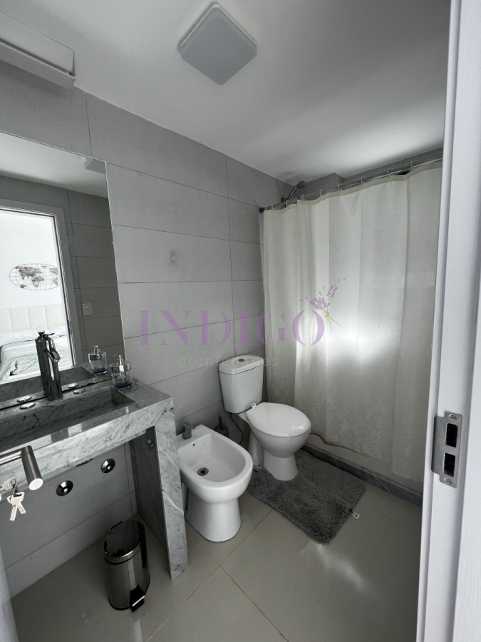 Apartamento Ref.1102 - Apartamento de 2 Dormitorios, con piscina y parrillero en la mansa