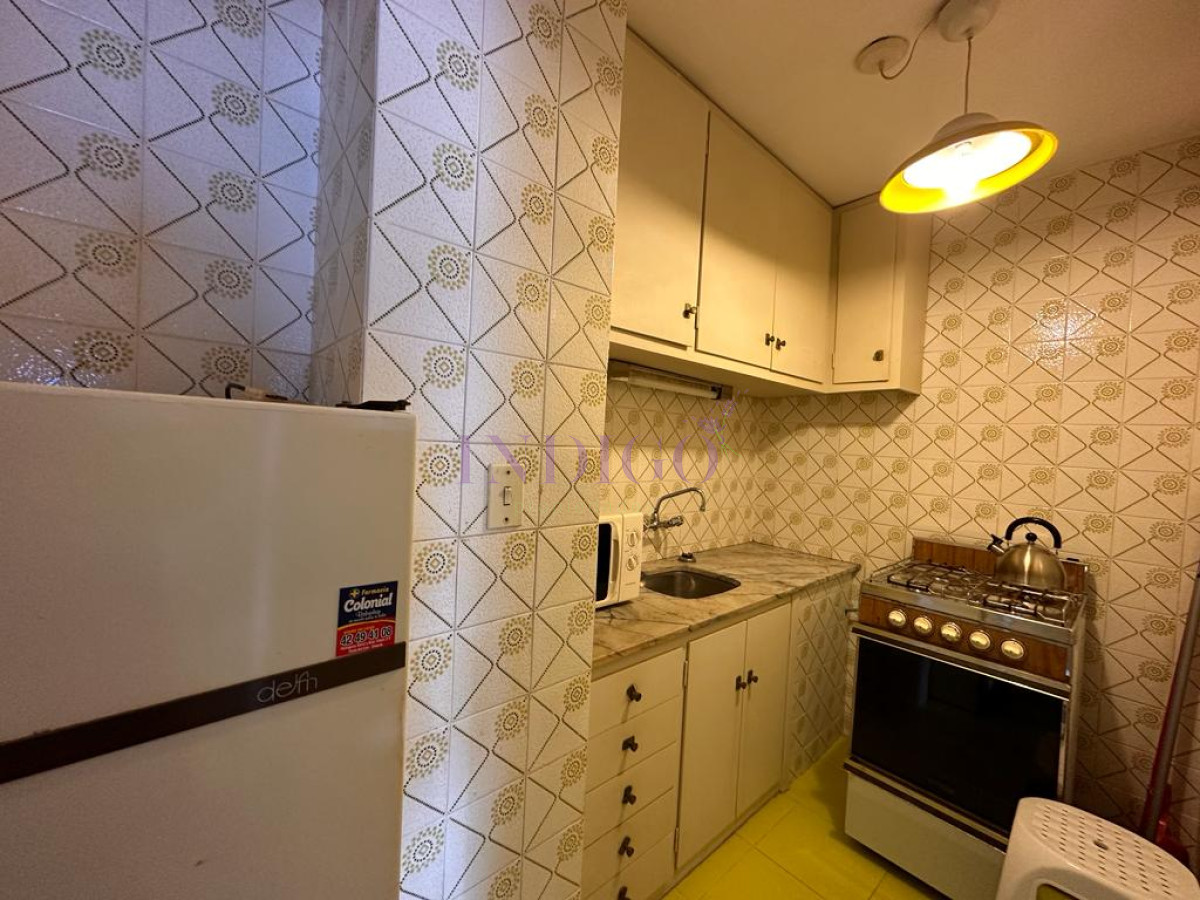 Apartamento Ref.1100 - Departamento en venta frente mar 1 dormitorio y medio