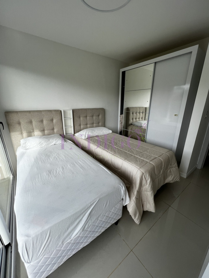 Apartamento Ref.1102 - Apartamento de 2 Dormitorios, con piscina y parrillero en la mansa
