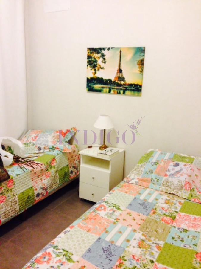 Apartamento Ref.133 - Departamento en alquiler en pleno corazón de Manantiales.en Manantiales, 2 dormitorios .