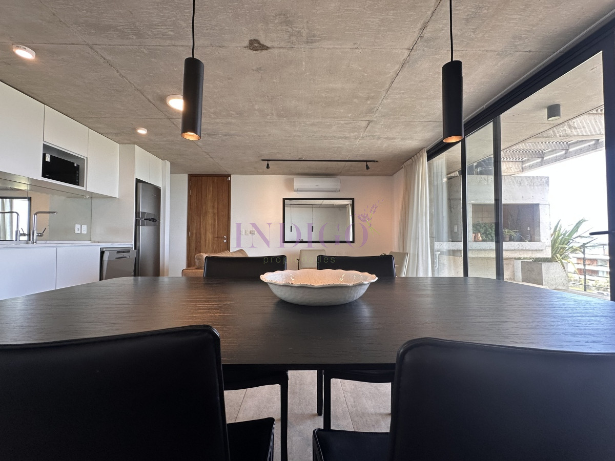 Apartamento Ref.1222 - En alquiler temporal, Penthouse en Manantiales, 3 ambientes.