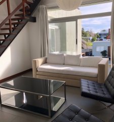Apartamento en cómoda zona de Manantiales, 1 Dormitorio, Parrillero y Piscina