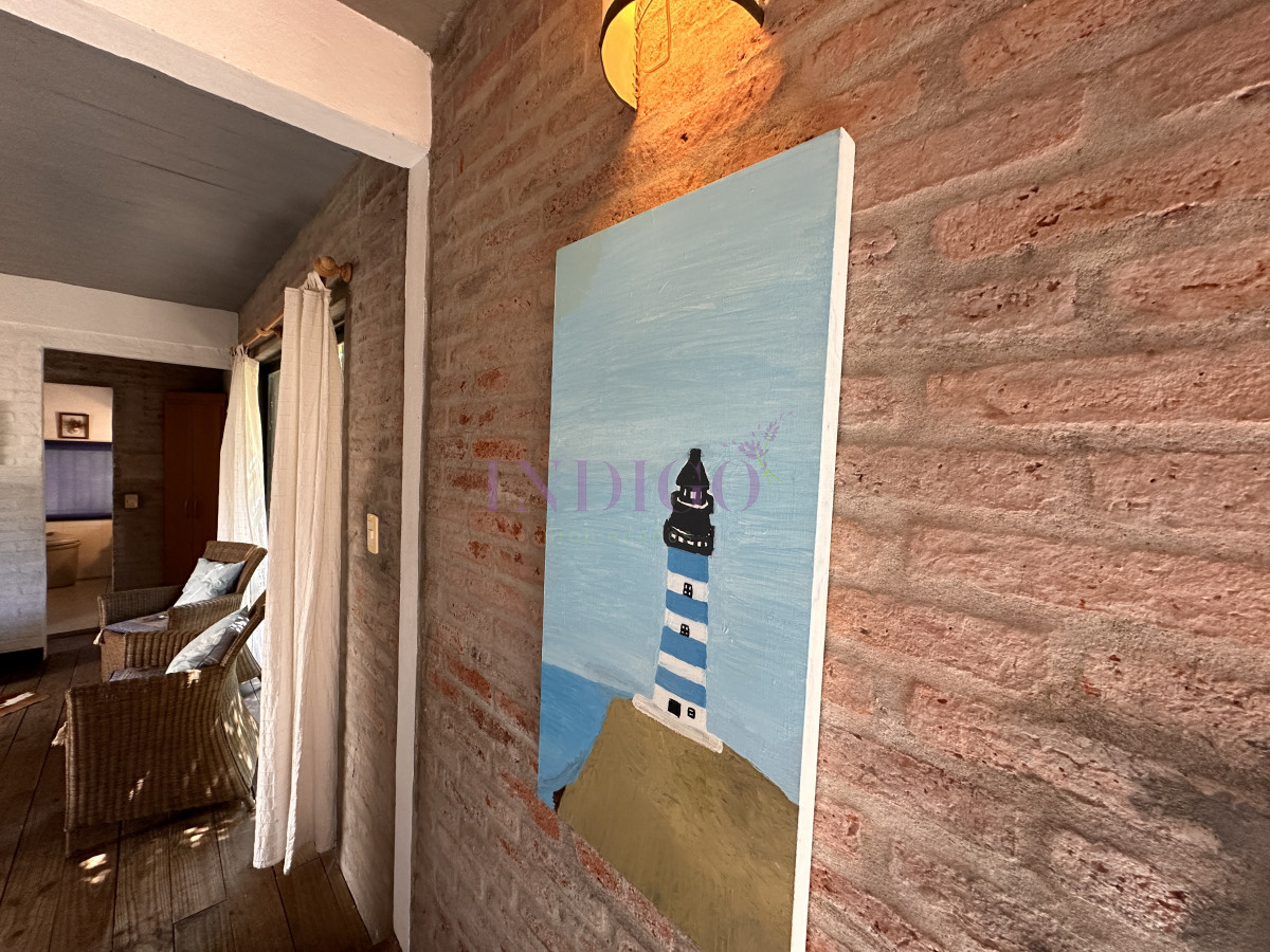 Casa Ref.1266 - Casa en La Barra, 3 dorm y 2 baños, en alquiler