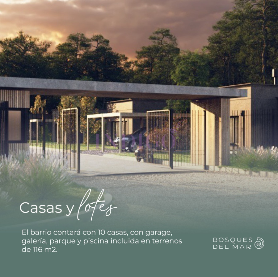 Casa Ref.813 - Bosques del Mar  Barrio Privado  Parque Burnett