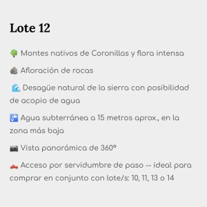 chacras en aigua! 14 lotes de 5-11 ha a un precio base de 9 mil dólares la hectárea  - idg1113h