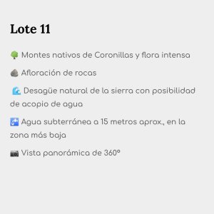 chacras en aigua! 14 lotes de 5-11 ha a un precio base de 9 mil dólares la hectárea  - idg1113h
