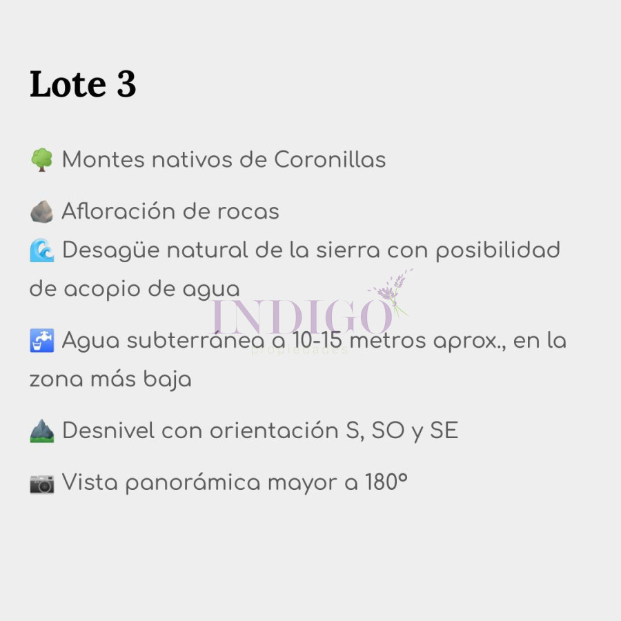 Chacra Ref.1113 - Chacras en Aigua! 14 lotes de 5-11 ha a un precio base de 9 mil dólares la Hectárea 