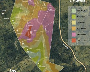 Chacras en Aigua! 14 lotes de 5-11 ha a un precio base de 9 mil dólares la Hectárea