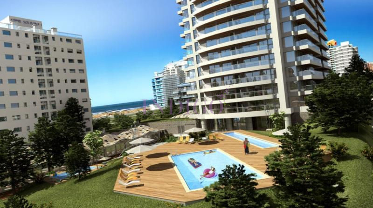 Apartamento Ref.361 - Departamento en alquiler en Icon Brava, 2 dormitorios , 2 baños.