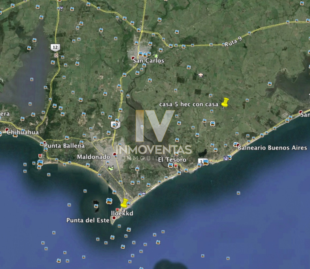 Chacra ID.318 - Chacra por ruta 104 muy cerca de Manantiales - Excelente entorno - Consulte!!!