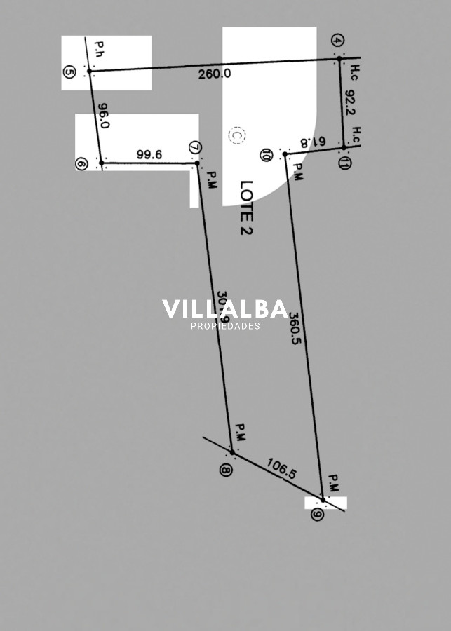 Apartamento ID.4090 - Campo de 5 has con 4658 m2 en La Pataia 