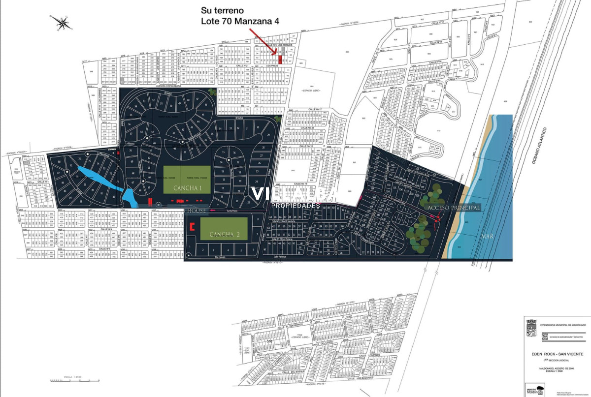 Terreno ID.4108 - Terreno en Eden Rock - muy cerca de Jose Ignacio