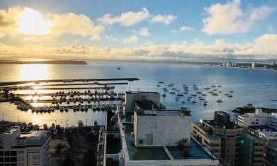 Espectaculares vistas del puerto y de toda la península!