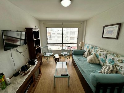 Encantador departamento de 1 dormitorio y medio península!!