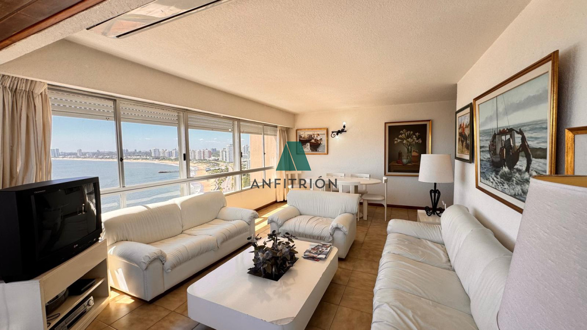 Apartamento ID.114 - Apto en Torre Gattas -3 dor, 3 Baños, Balcón con vista a la playa mansa y brava. 