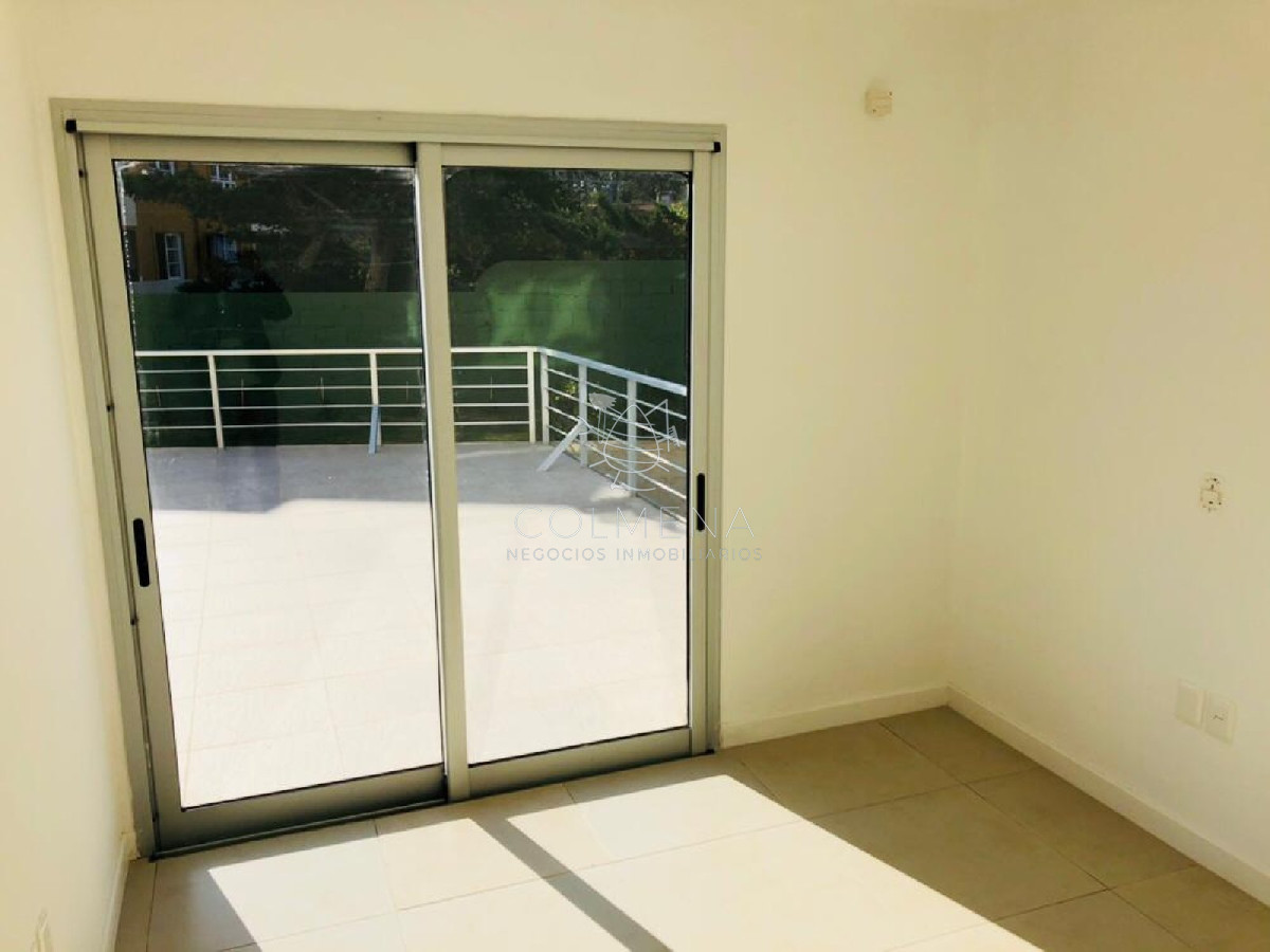 Excelente departamento a estrenar con terraza única + parrillero