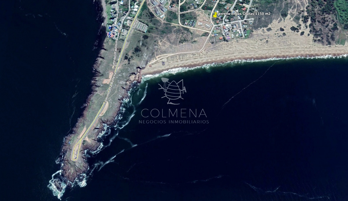 Terreno de 1150 m2 con vista al mar en la grutas de Punta ballena. Consulte !!!!!