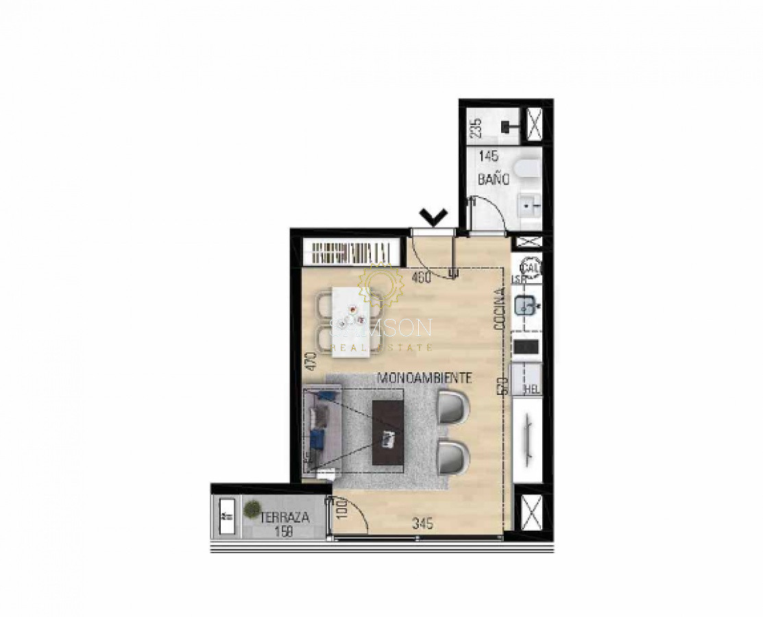 Apartamento ID.64931 - Venta monoambiente Atlántico Punta del Este