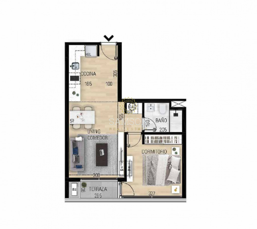 Apartamento ID.64938 - VENTA APARTAMENTO A ESTRENAR 1 DORMITORIO 