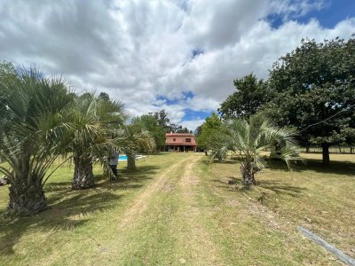 chacra con costa sobre arroyo maldonado en venta - sms109h