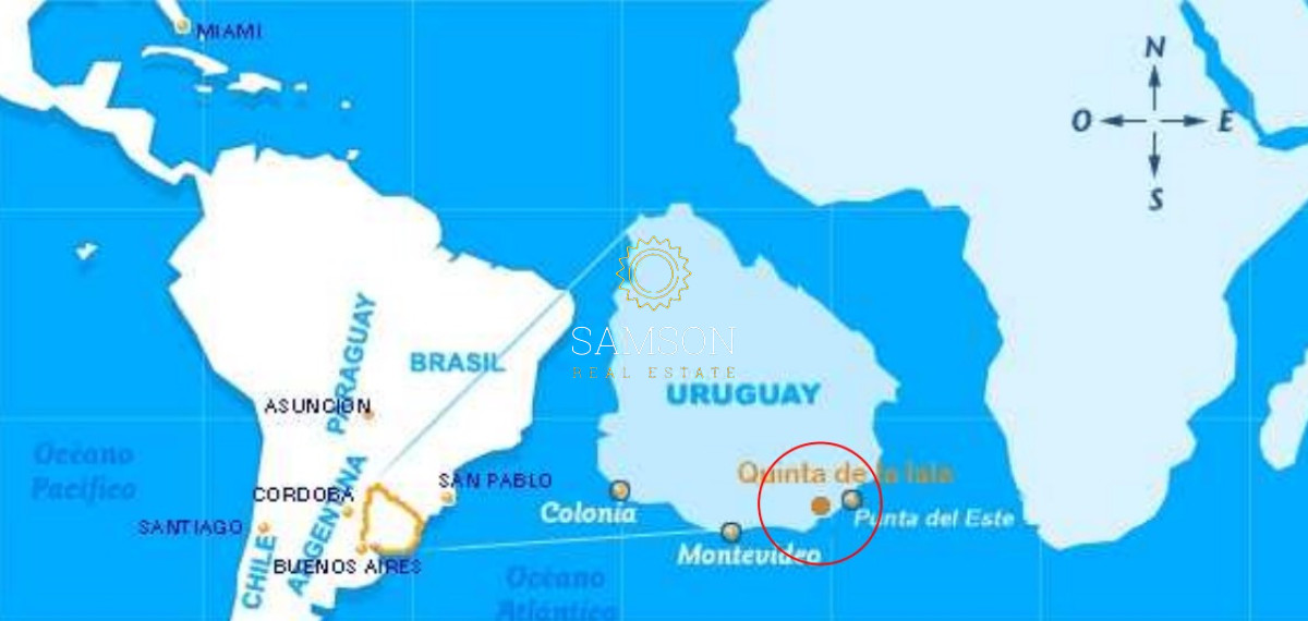 Chacra ID.63945 - Venta chacra marítimo con costa 4 dormitorios Punta Ballena Maldonado