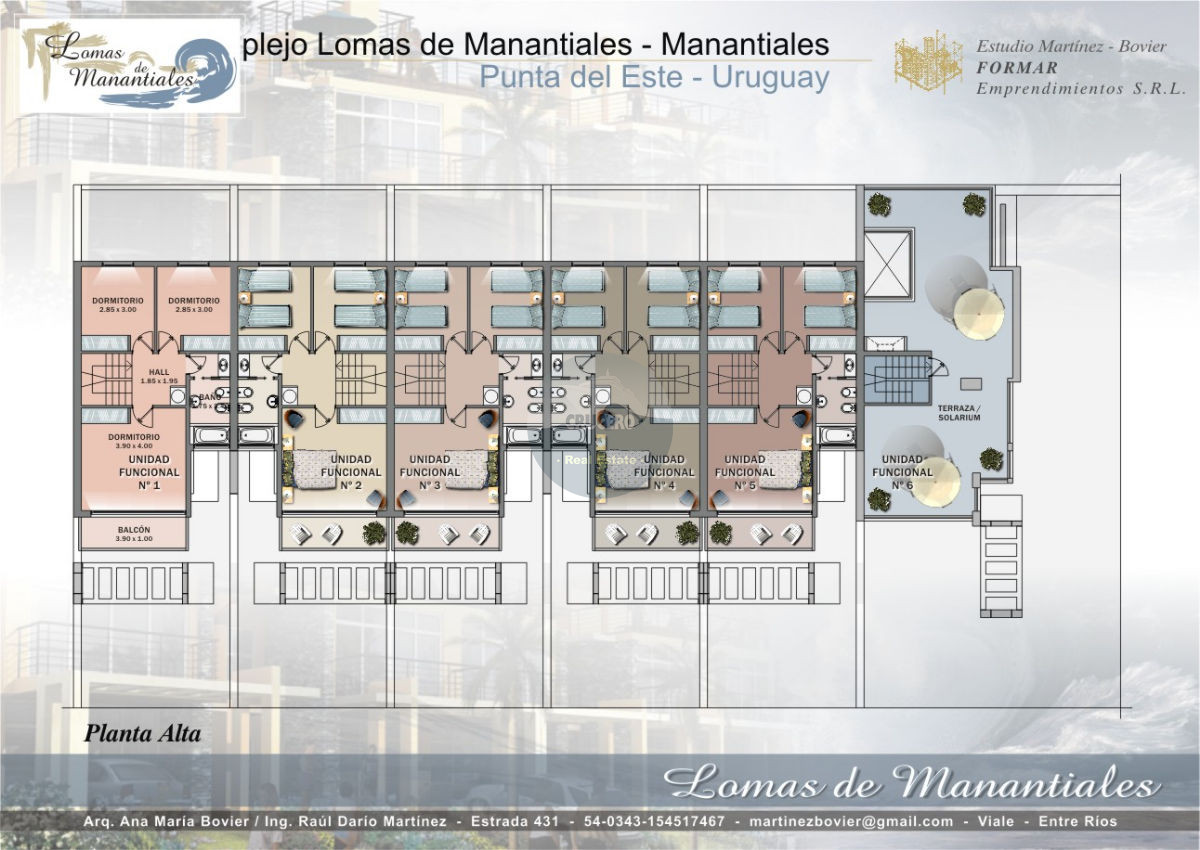 Apartamento ID.2502 - ALQUILER Y VENTA MANANTIALES DÚPLEX 3 DORMITORIOS