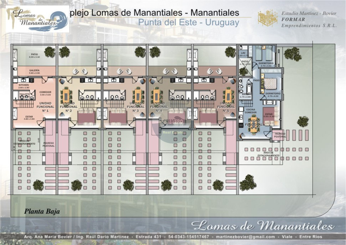 Apartamento ID.2502 - ALQUILER Y VENTA MANANTIALES DÚPLEX 3 DORMITORIOS