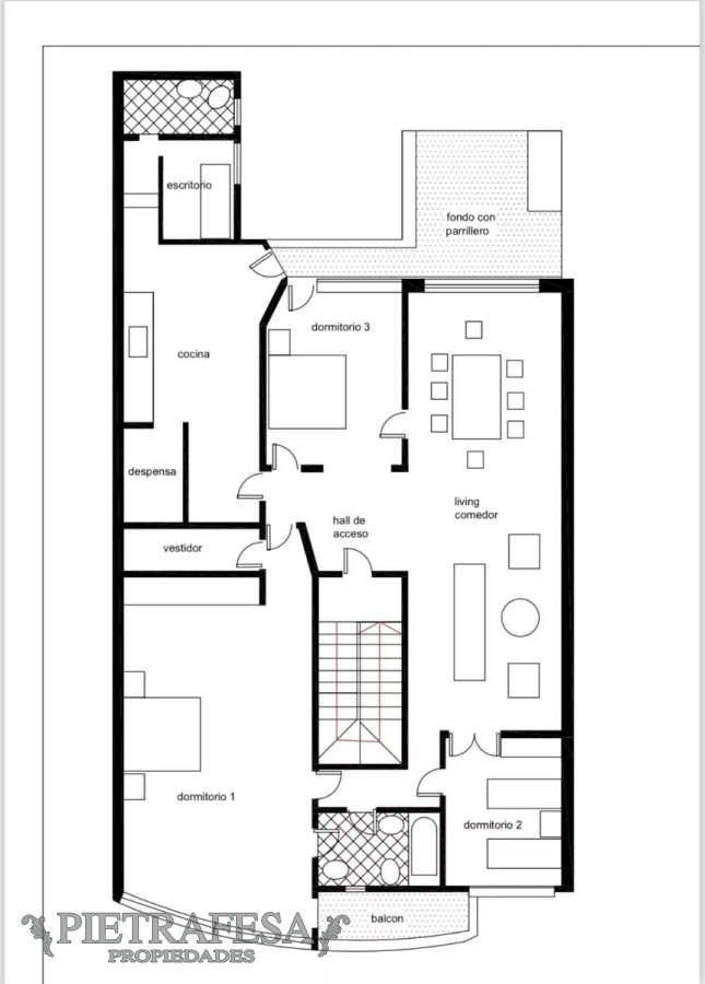Apartamento ID.12409 - Apto en venta 3 dormitorios, 2 baños, patio-Sayago 