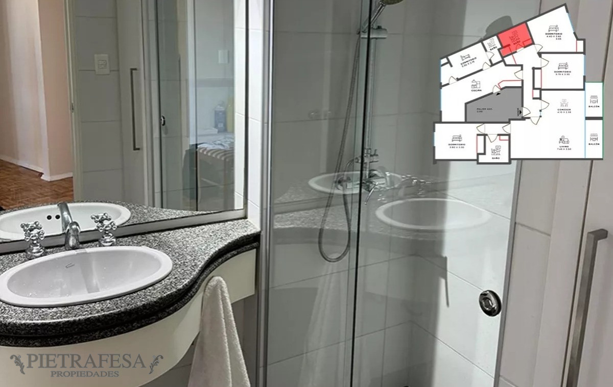 Apartamento ID.9303 - Apto en venta 3 dormitorios, 2 baños-Pocitos
