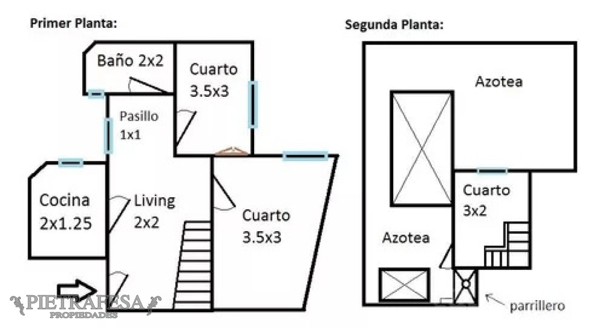 Apartamento ID.7112 - Apartamento en venta 2 dormitorios, 1 baño y azotea-Marcelino Sosa-Aguada