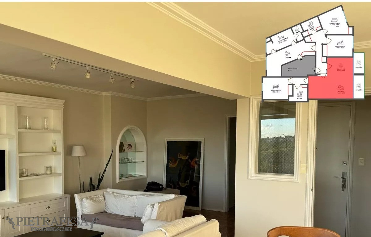 Apartamento ID.9303 - Apto en venta 3 dormitorios, 2 baños-Pocitos