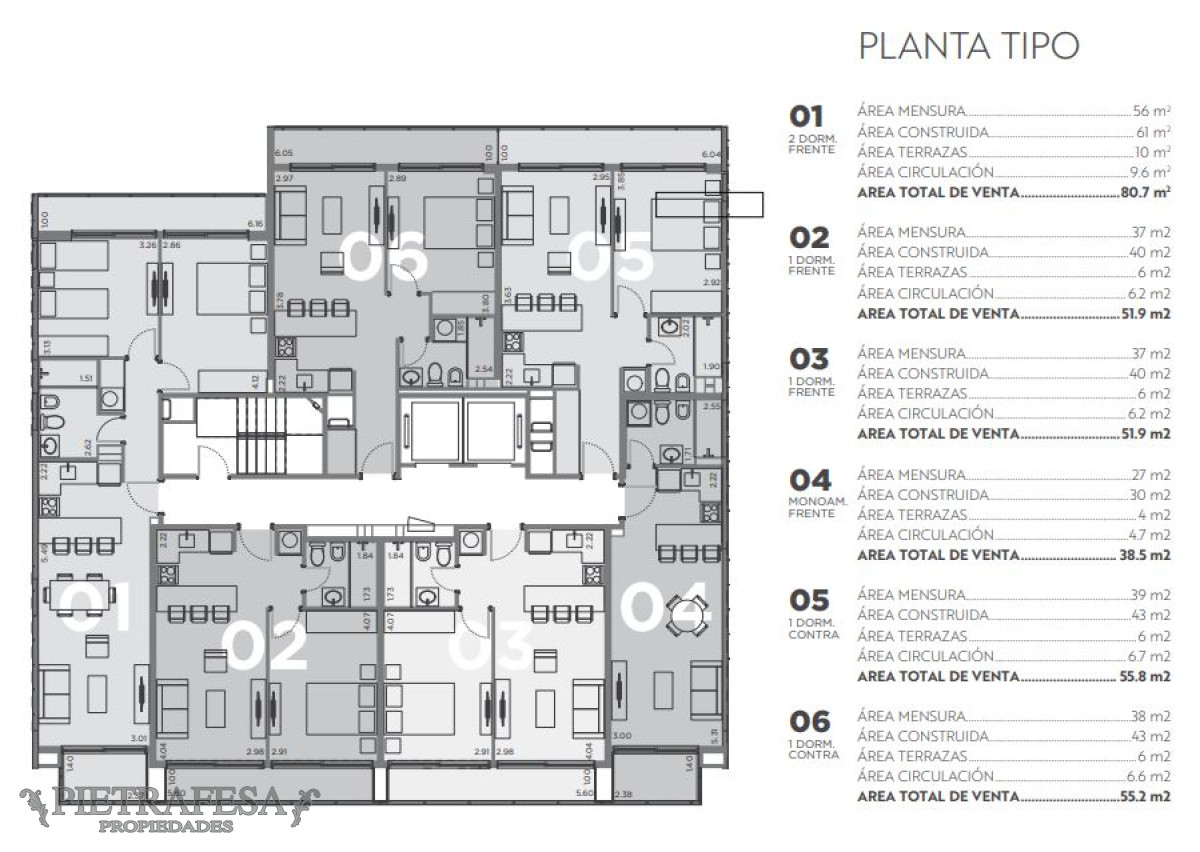Apartamento ID.9606 - Apto a estrenar 2 dormitorios, 1 baño y terraza-Cordón