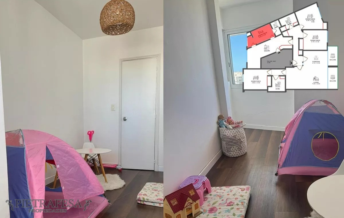 Apartamento ID.9303 - Apto en venta 3 dormitorios, 2 baños-Pocitos