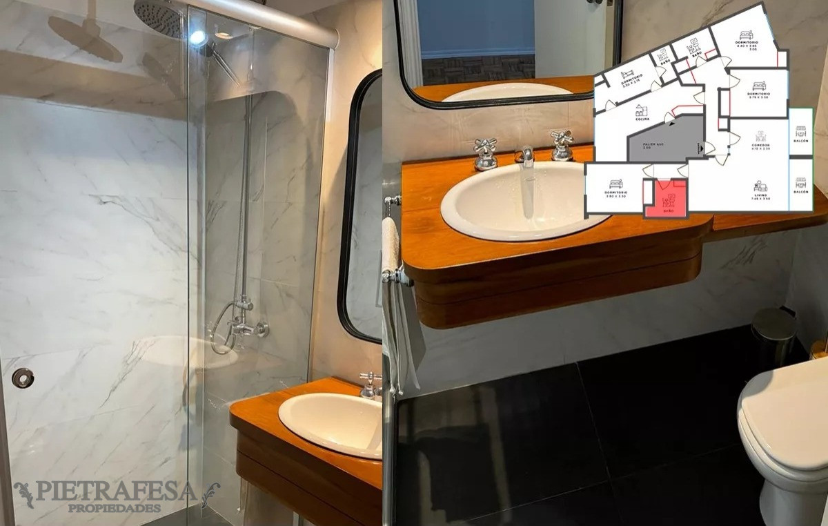 Apartamento ID.9303 - Apto en venta 3 dormitorios, 2 baños-Pocitos