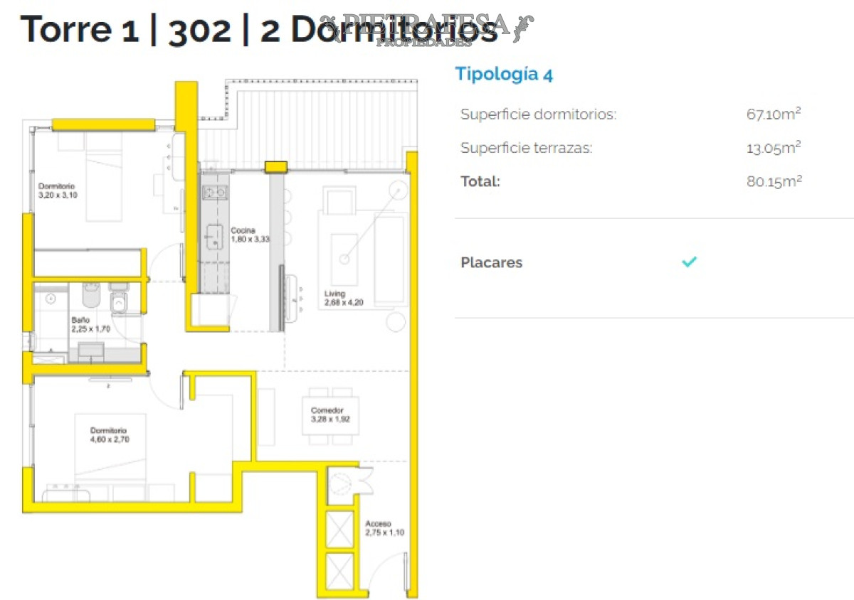 Apartamento ID.3433 - Apartamento en venta a estrenar 2 dormitorios 1 baño con terraza- Av- Italia - Malvin