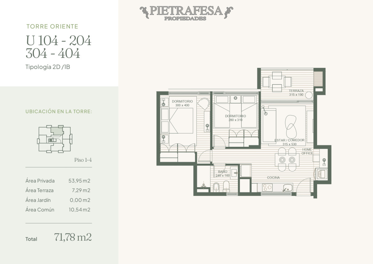 Apartamento ID.12063 - Apto a estrenar 3 dormitorios, terraza-San José de Carrasco
