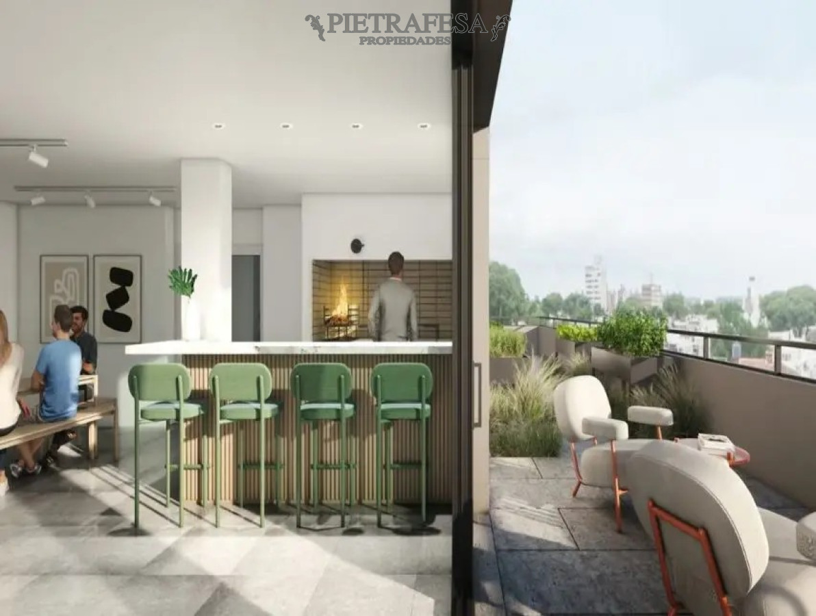 Apartamento ID.13495 - Apto a estrenar 2 dormitorios, 1 baño y terraza-Palermo