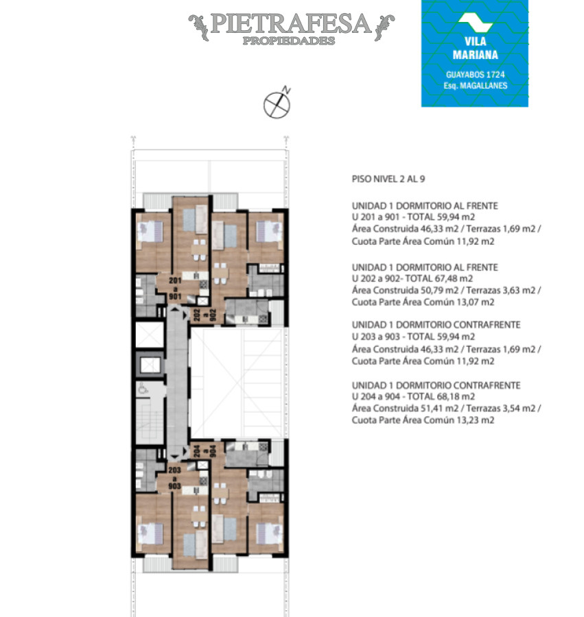 Apartamento ID.13059 - Apto a estrenar 1 dormitorio, 1 baño y terraza-Cordón