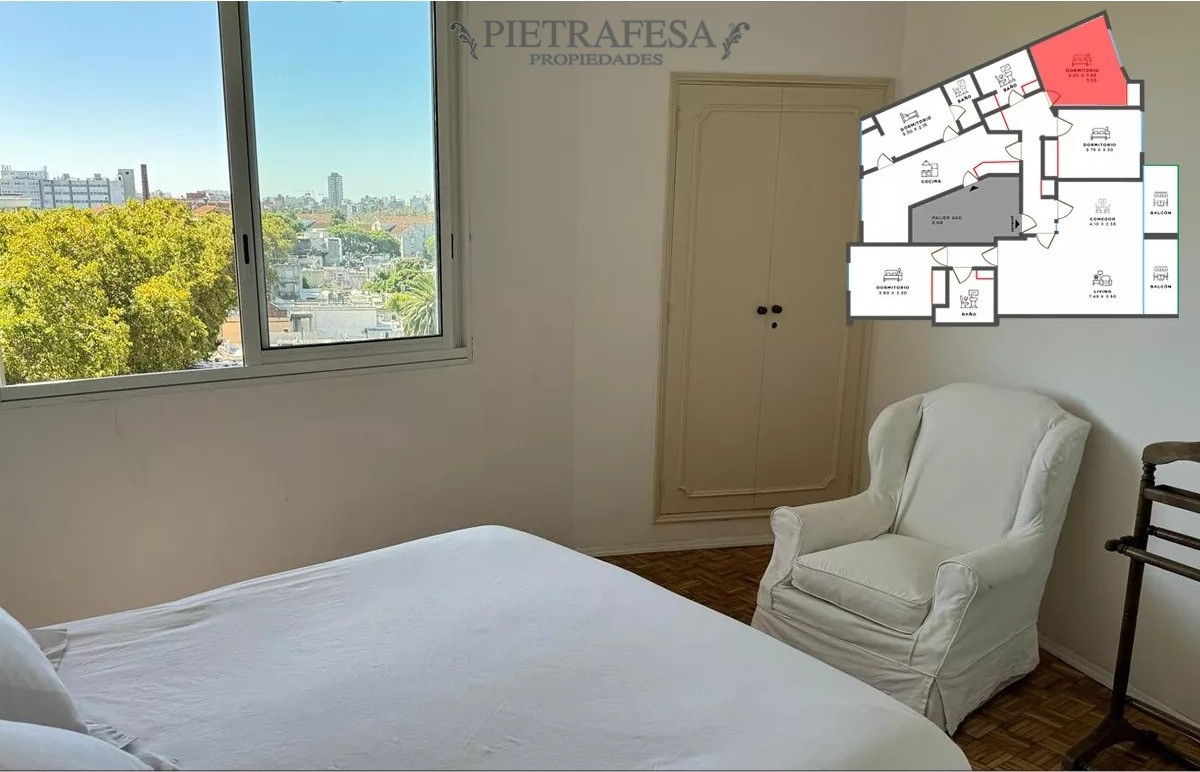 Apartamento ID.9303 - Apto en venta 3 dormitorios, 2 baños-Pocitos