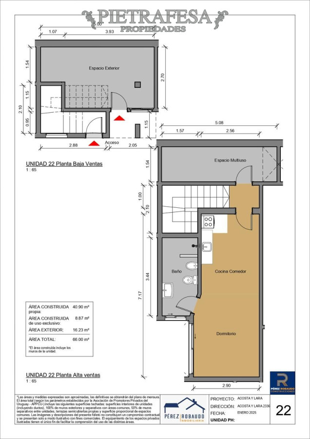 Apartamento ID.12633 - Monoambiente en venta a estrenar-La Blanqueada